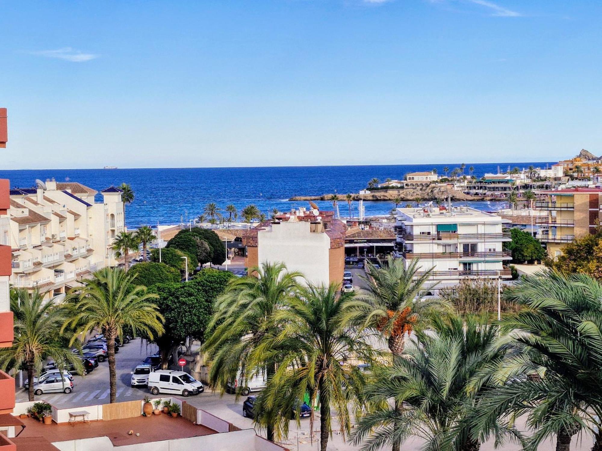 Apartamento, Vistas Al Mar, A 3 Minutos De La Playa Caminando خافييا المظهر الخارجي الصورة
